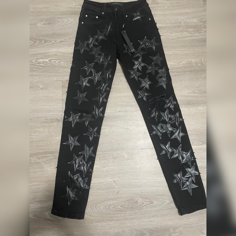 AMIRI Black Chemist Star Denim